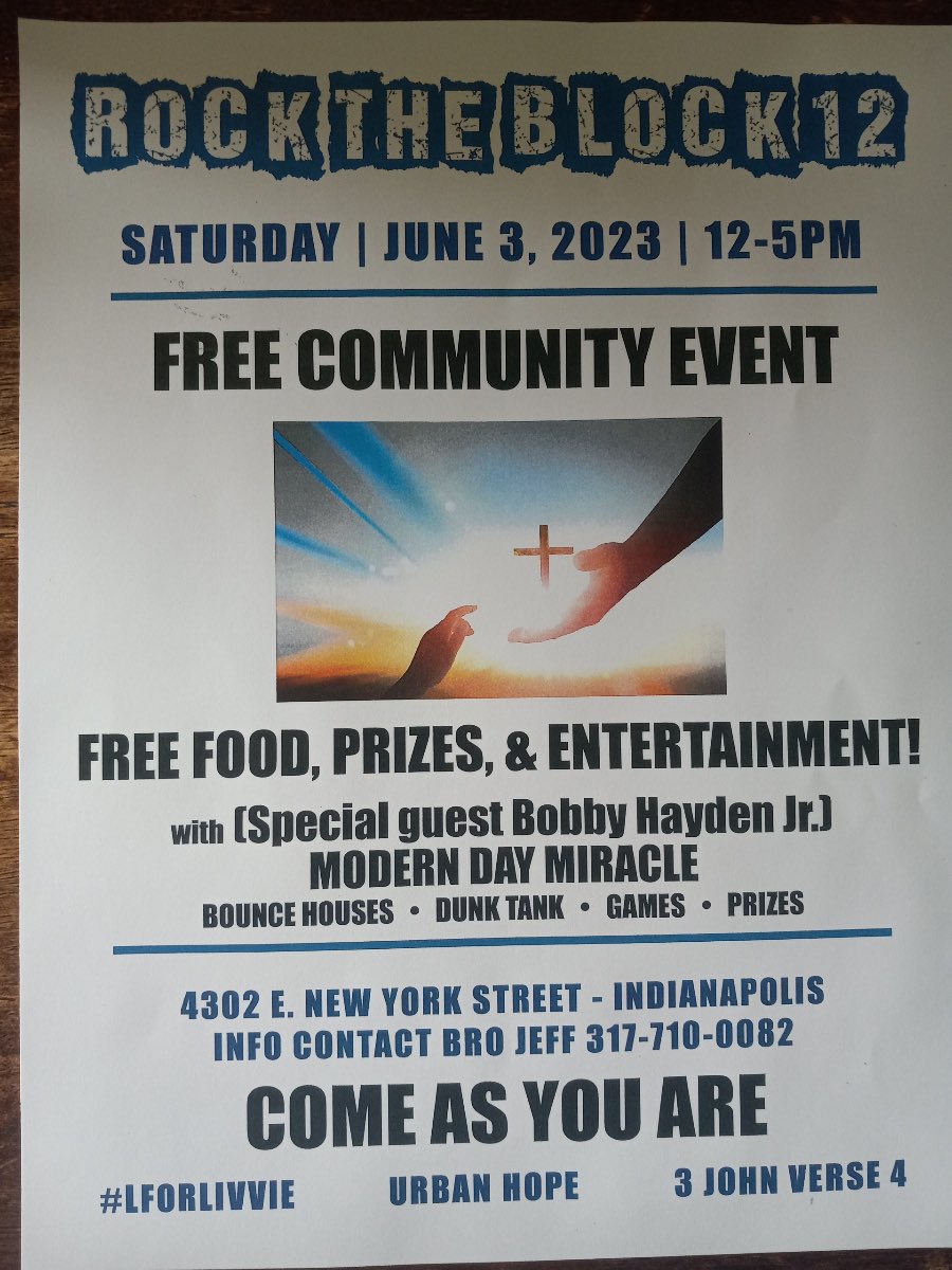 BlexitIndiana's tweet photo. DON’T MISS!!!! https://t.co/Tse7waiaLM