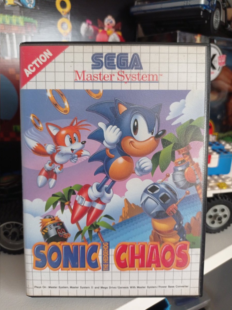 2023 Random Game 1️⃣4️⃣6️⃣
Sonic Chaos
1993
#sega Master System

Découvert sur #gamegear à l'époque, je me devais de le trouver sur la grande sœur de salon 😉

#retrogaming #retrogames #GamersUnite #videogames #jeuxvideo #90s