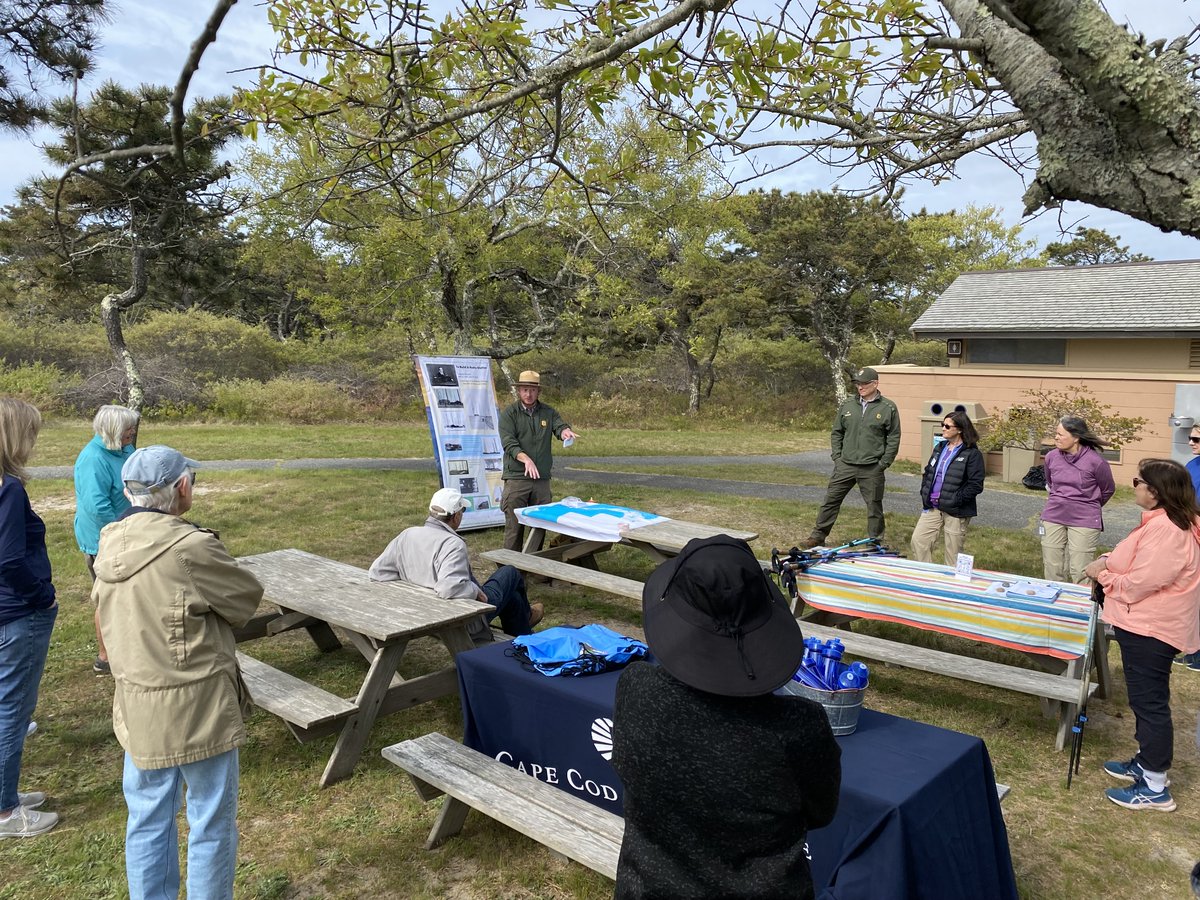 CapeCodHealth's tweet image. Thank you to everyone who joined us last Saturday for the first “Talk and Walk with a Doc” event of the season! We enjoyed talks from several speakers and a ranger-led walk through Marconi Station @CapeCodNPS in Wellfleet. Learn more: bit.ly/43aQOx4
#HPHP
