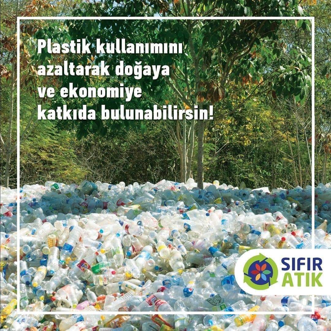 Plastik atıkların çoğu biyoçözünür değildir ve doğada varlığını yüzyıllarca sürdürür. Plastik kullanımını azaltarak doğaya ve ekonomiye katkıda bulunun. #SıfırAtık #ZeroWaste