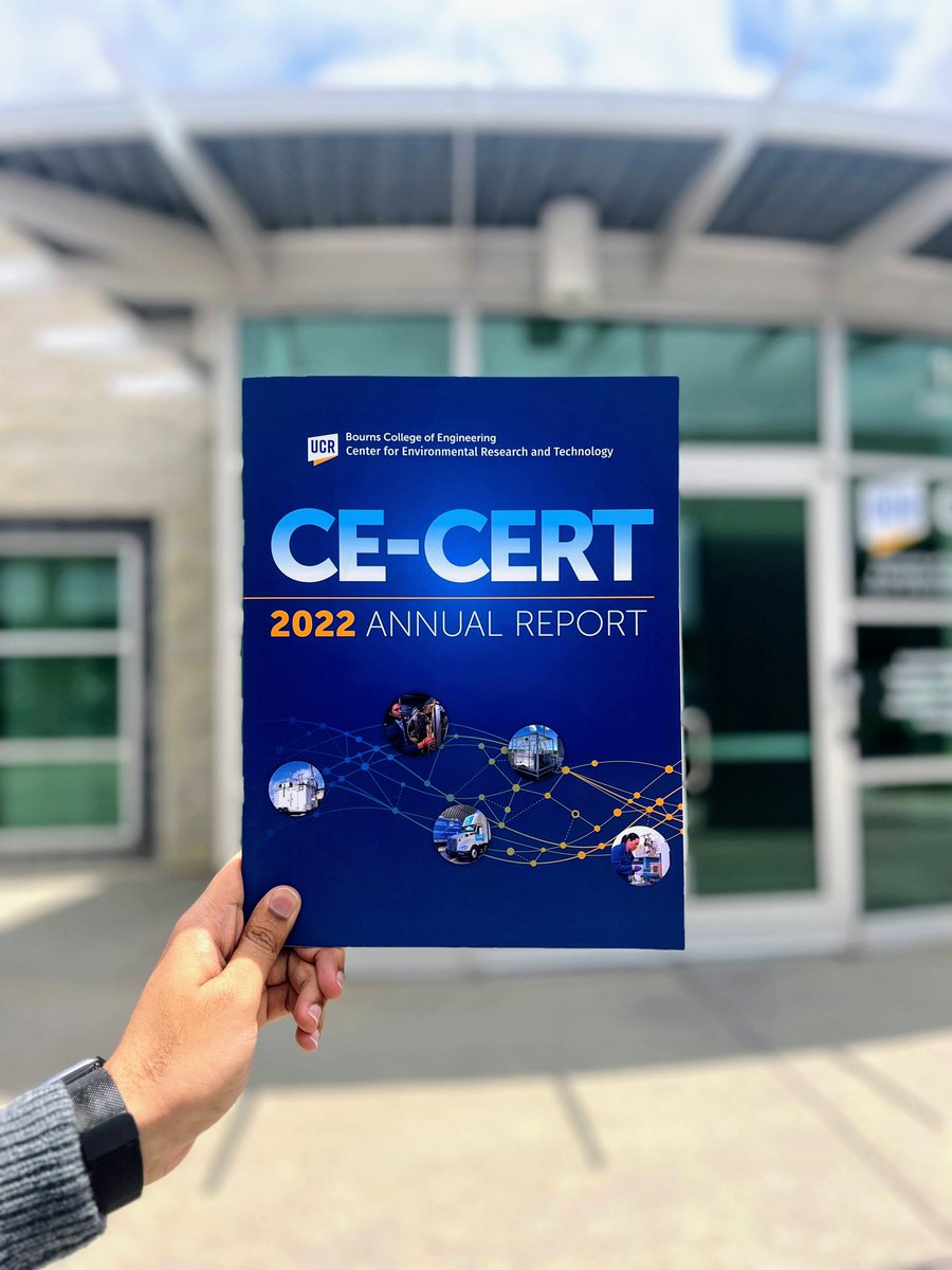 Our 2022 Annual Report is now available! Thanks to our amazing team and partners for their hard work and support. 
#ucrcecert #highlanderpride #researchexcellence cert.ucr.edu/sites/default/…