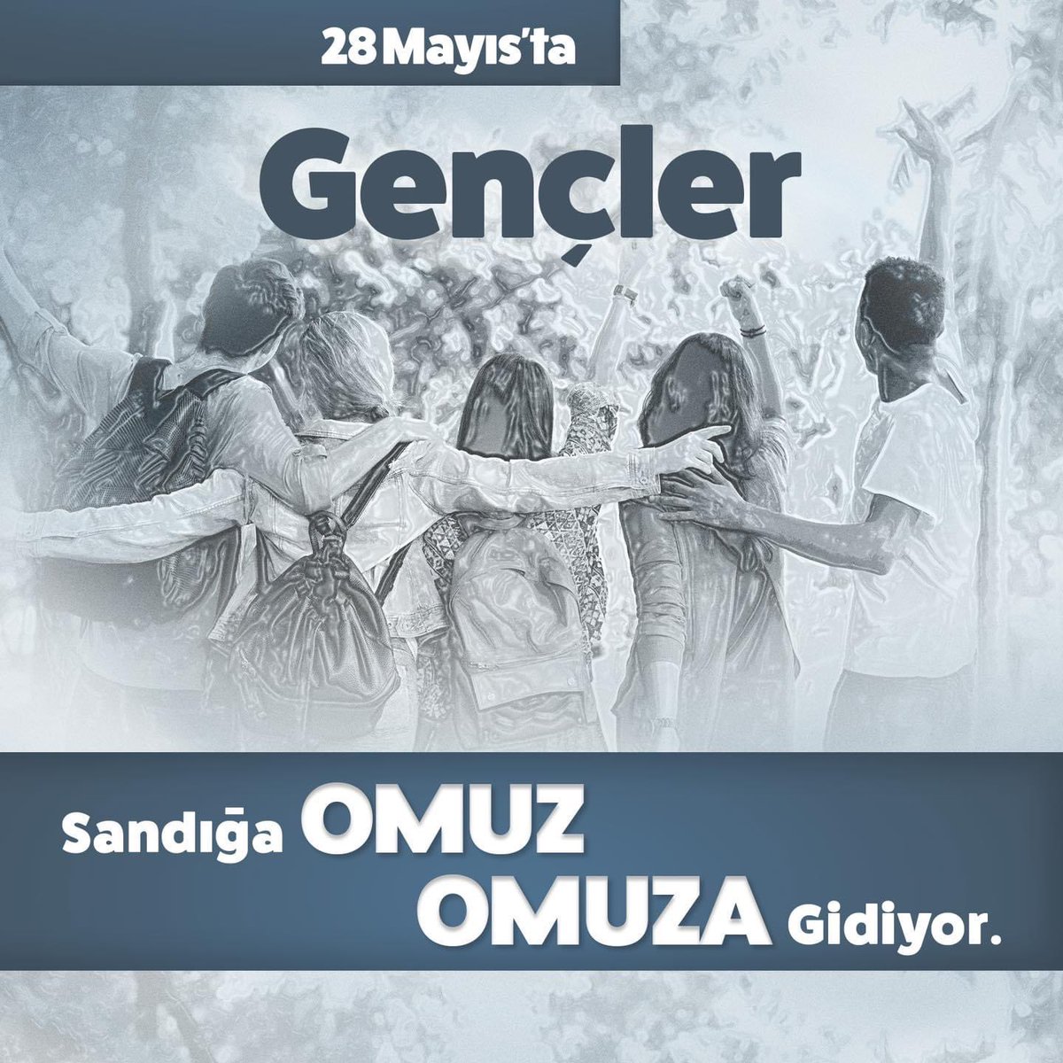 sakaryaulku's tweet photo. 28 Mayıs'ta Gençler Sandığa OMUZ OMUZA Gidiyor. https://t.co/Mwr1GMEVtc