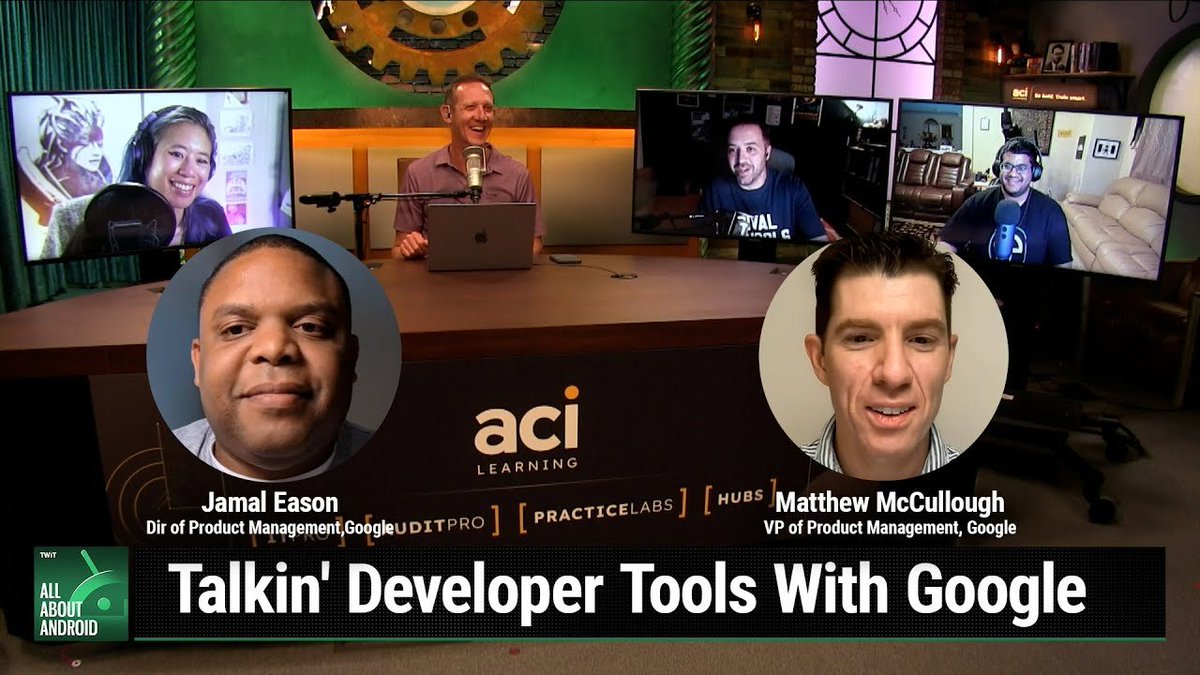 Our very own @matthewmccull and @jamaleason joined @androidshow to talk #Android14, Studio Bot, developer tools, and more. 

👀 🔥 Tune in to hear their thoughts on why AI is an accelerant for development → goo.gle/3qjGhkw