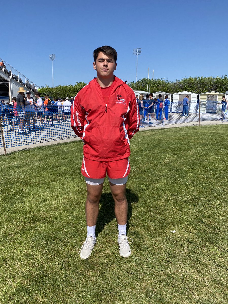 Nolan McCue (@coach_mccue) on Twitter photo <a href="/DomVash_Benson/">Dominic Vashkelis-Benson</a> capping off a great 1st season as a thrower finishing 17th in the state in shot put and 20th in discus. Great job and we are very excited to see you build on this next season!
<a href="/YHSAthletics115/">Yorkville Foxes</a> <a href="/RunYHS/">Yorkville CC/T&F</a> <a href="/Ysportsboosters/">YHS Sports Boosters</a> <a href="/DomVash_Benson/">Dominic Vashkelis-Benson</a> capping off a great 1st season as a thrower finishing 17th in the state in shot put and 20th in discus. Great job and we are very excited to see you build on this next season!
<a href="/YHSAthletics115/">Yorkville Foxes</a> <a href="/RunYHS/">Yorkville CC/T&F</a> <a href="/Ysportsboosters/">YHS Sports Boosters</a>
