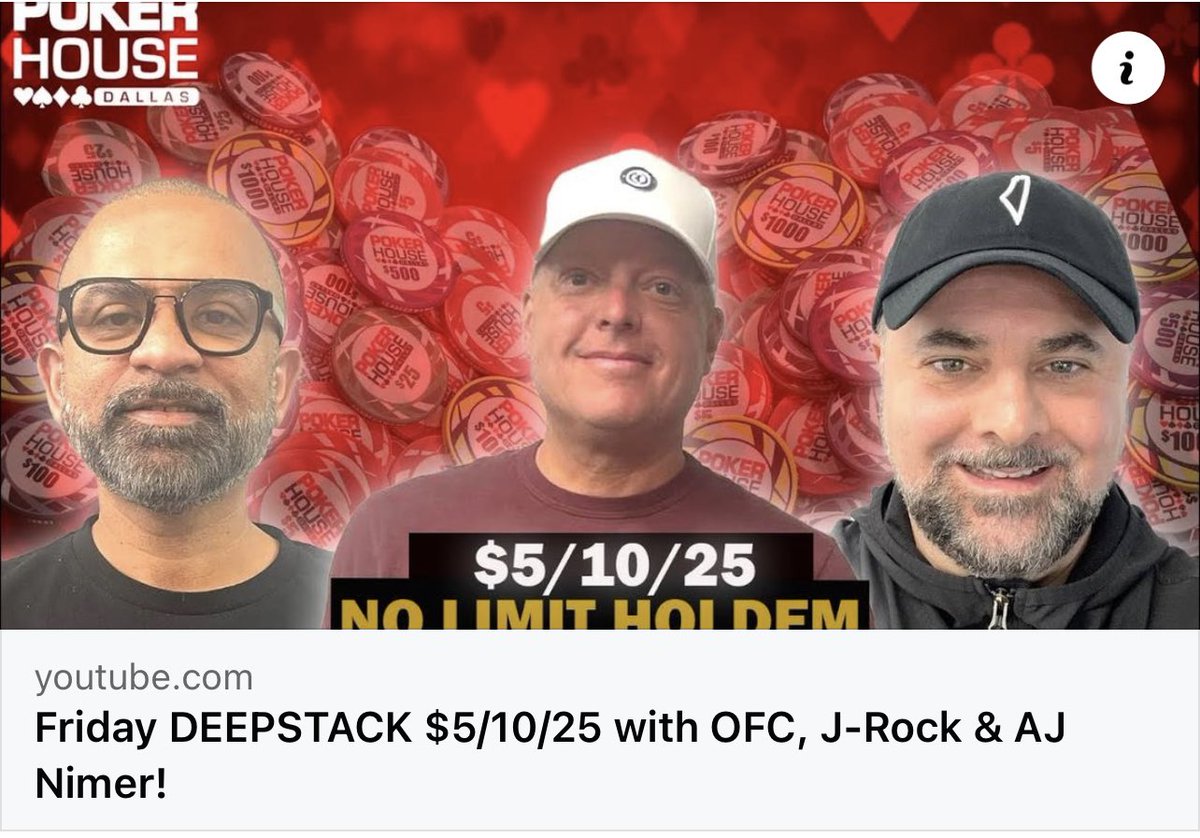 Poker House Live tweet media