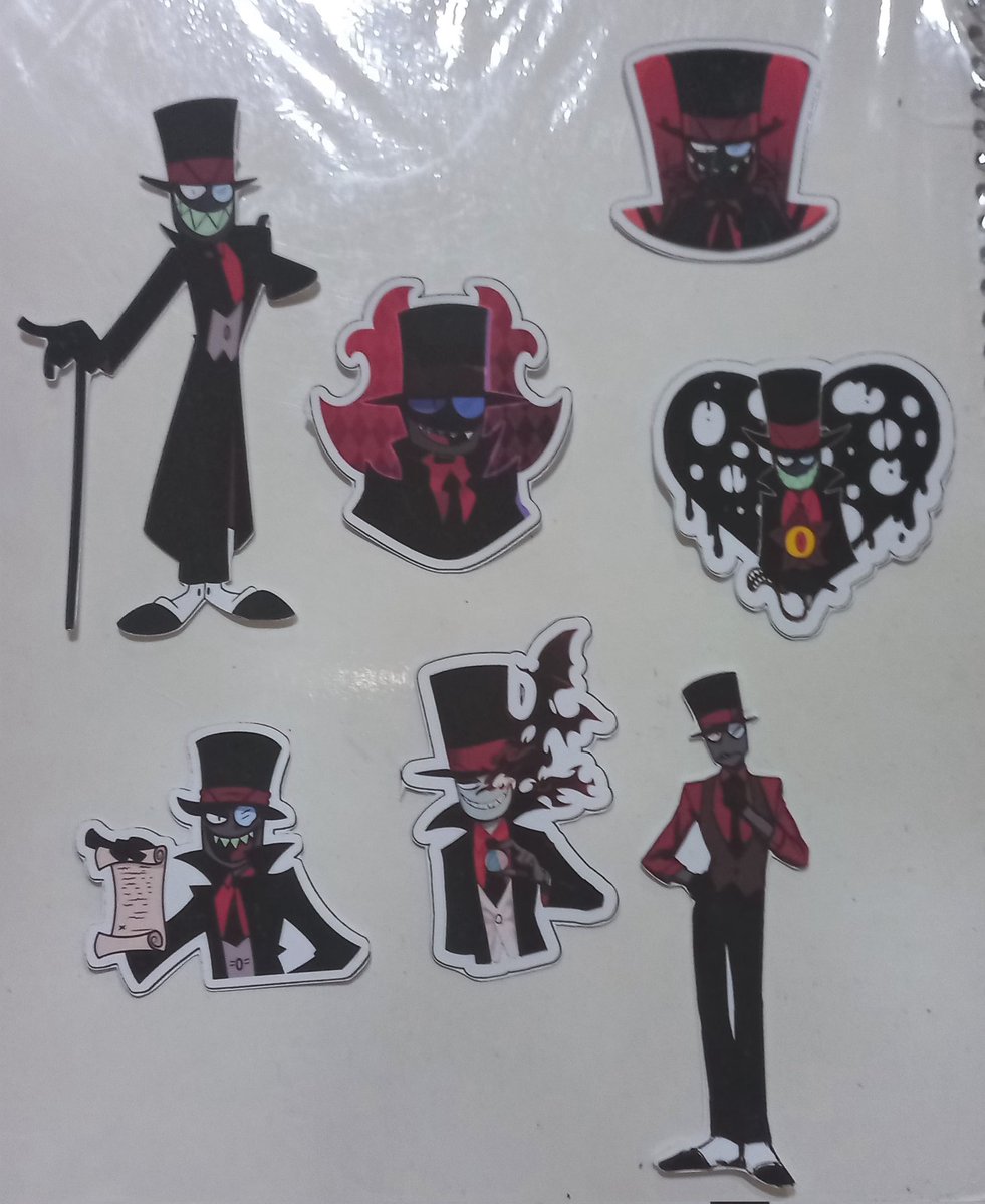 _bakugo_hat's tweet photo. Ayer me llegaron mis stickers de Lord Black Hat y están geniales! 
#Villainous #ElSalvador #CartoonNetwork #AlanIturiel #LordBlackHat #Sticker #TiendaOnline #BlackHat https://t.co/QiqTN39YMg