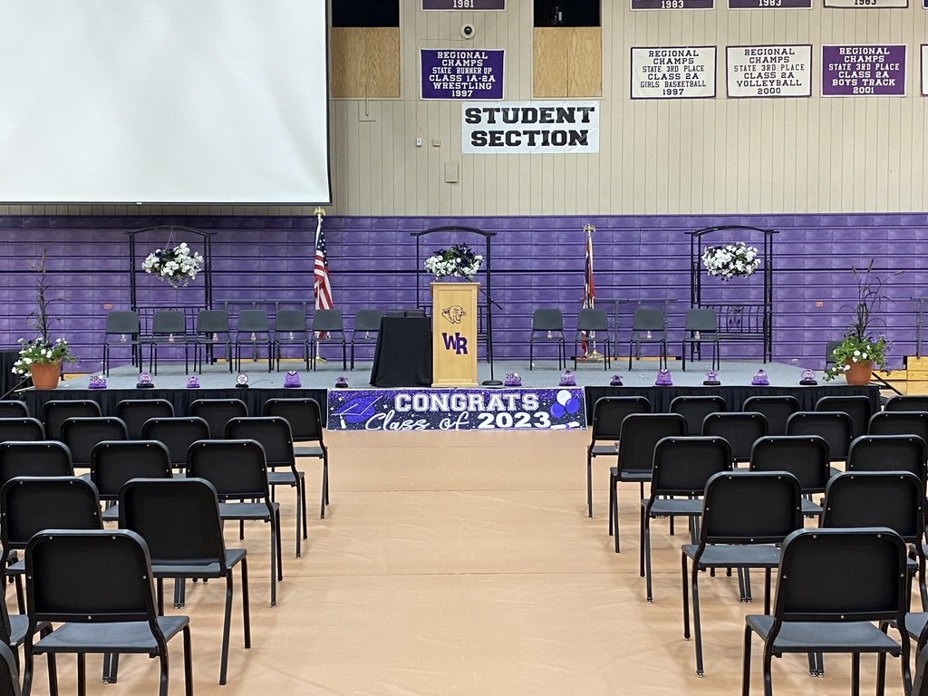 It's Graduation Day! 4:00 in the High School gym. You can watch the live stream on the schools facebook page. Congratulations class of 2023!