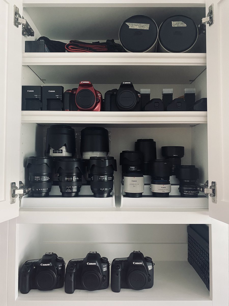 TheAstroN8's tweet image. I’m no @petermckinnon, but that’s still a healthy gear cage.

#TeamCanon #Photography