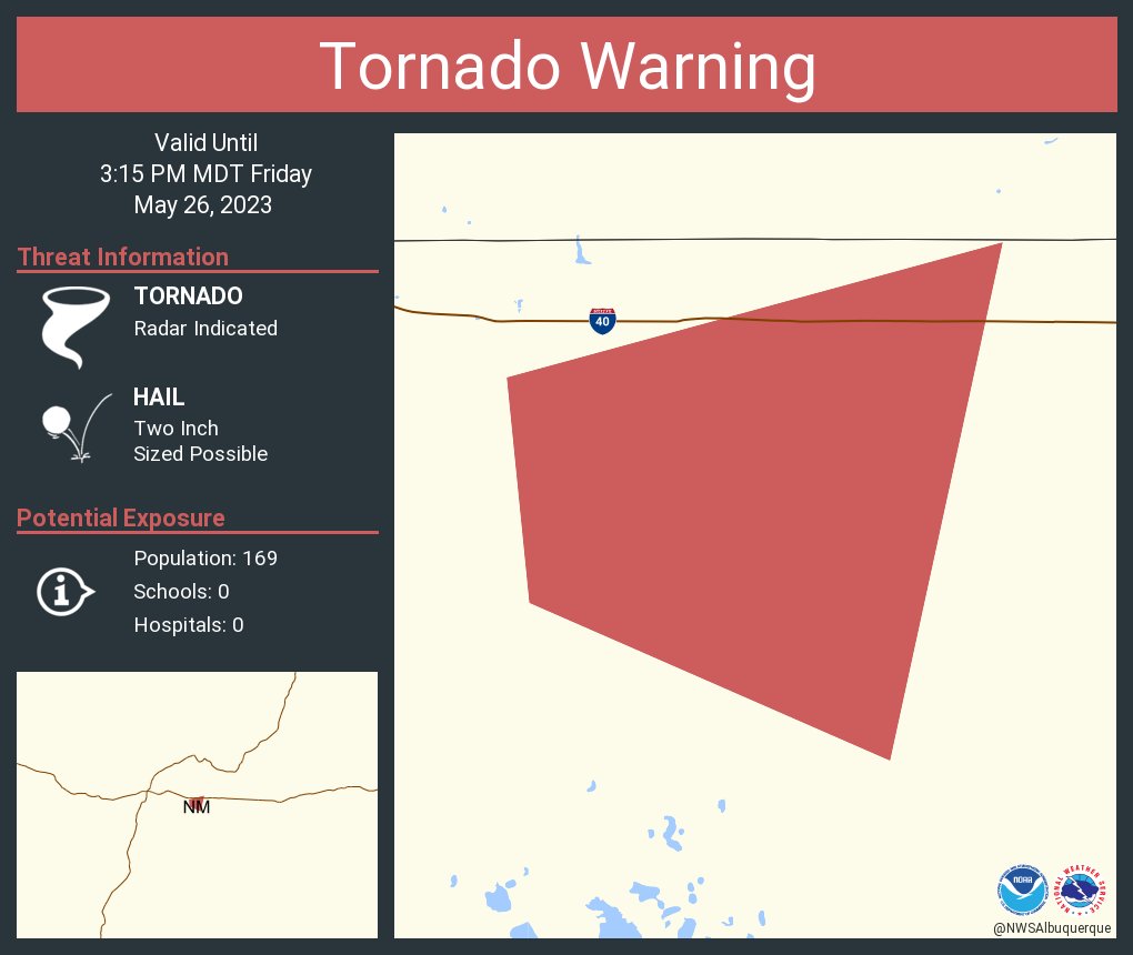 NWS Tornado on Twitter "Tornado Warning continues for Santa Fe County