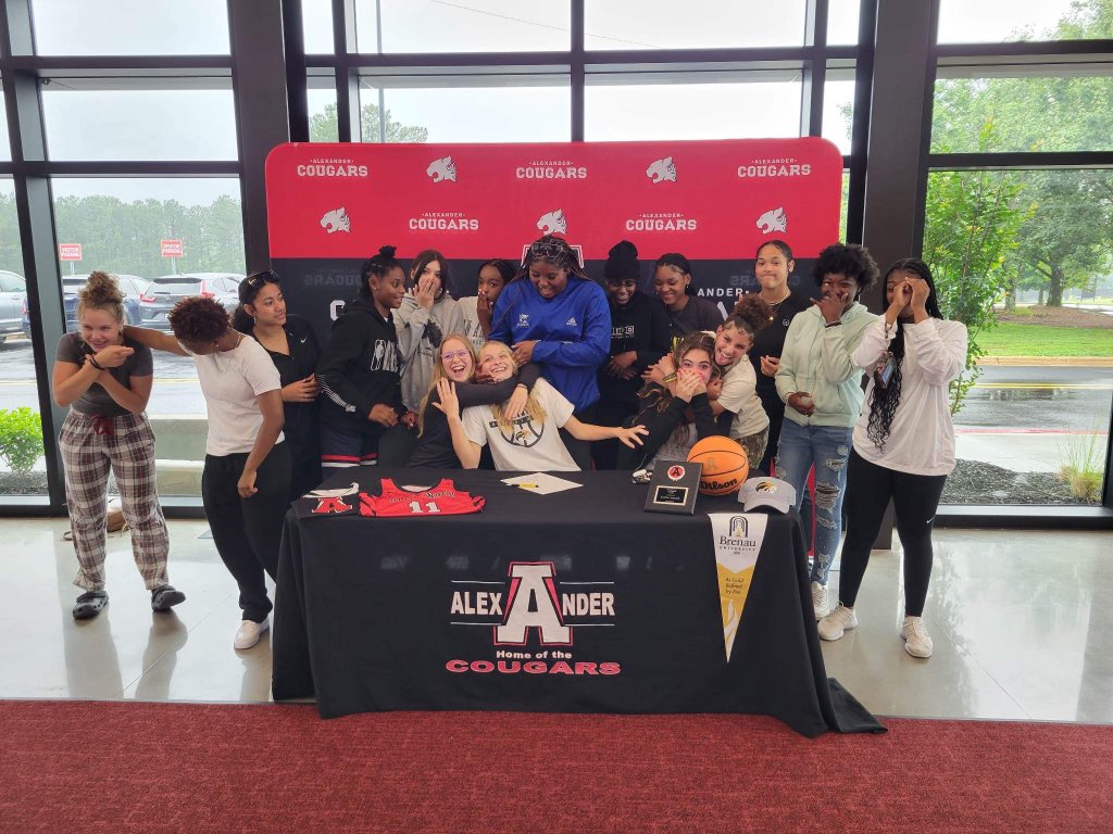 So happy to announce that I am furthering my academic and athletic career as a dual sport athlete at Brenau University!! Thank you to my coaches, friends, and family for pushing me to be my best! Can't wait for this upcoming year!! <a href="/ALX_GBasketball/">ALX Girls Basketball</a> <a href="/BUGoldenTigers/">Brenau Golden Tigers</a>