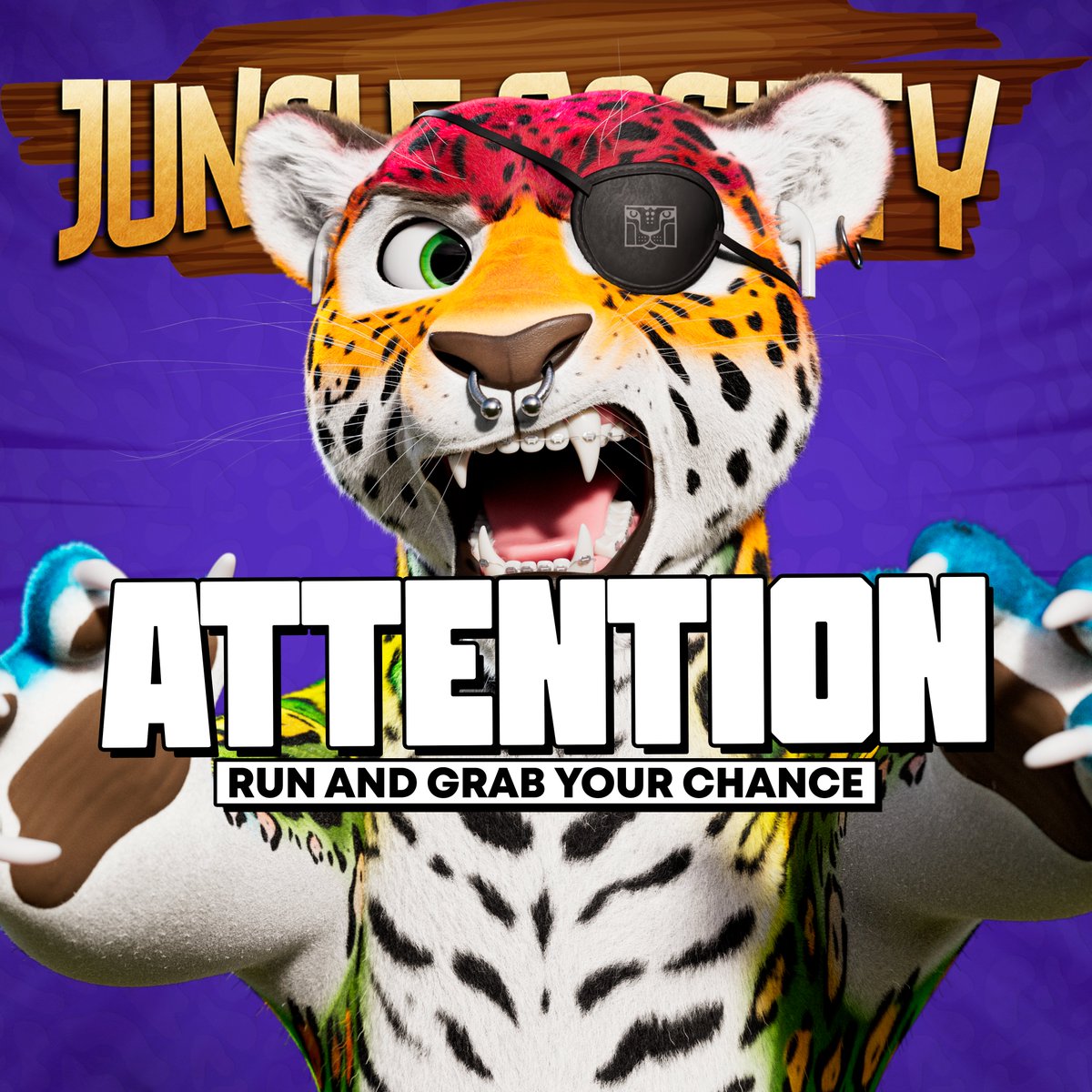 ⚠️ATTENTION JAGS!

🏆Only for those who completed the participation steps!

The first 30 who enter our Discord channel, and send us a hello through the Tickets, will be guaranteed on the mint list. The other spots will be drawn. Stay tuned! 

x.com/jagfriends_nft…

#LetsRoar
