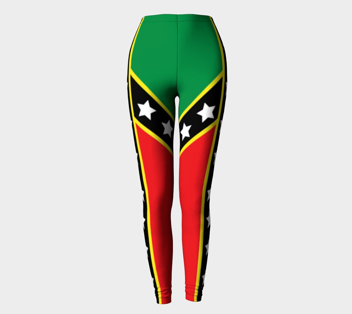 Saint Kitts and Nevis legging, Island Life, Island Girl legging #CaribbeanFlag #WestIndian 
$65.00
➤ bit.ly/3ytT44S