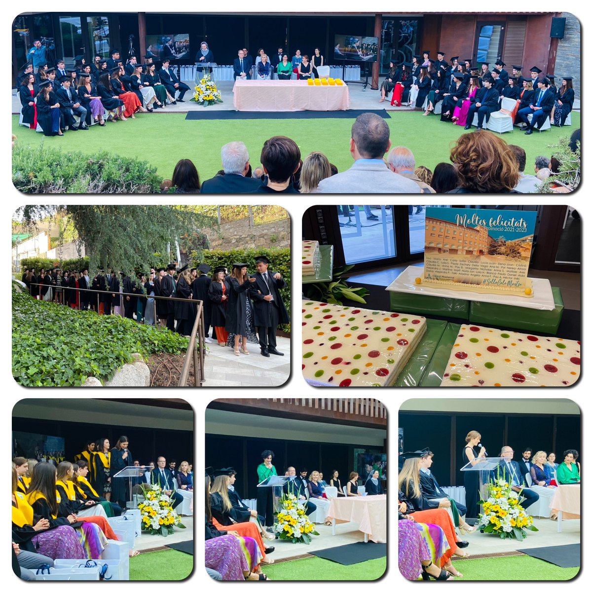 colemontse's tweet photo. Avui hem graduat als nostres alumnes de 2 Batxillerat #IB i #Lomce! Festa de família i en família! Celebrem els anys d’aprenentatge des del cor i la intel.ligència!
Joves amb autèntic #SegellColeMontse! https://t.co/EjuMpFVi5Z