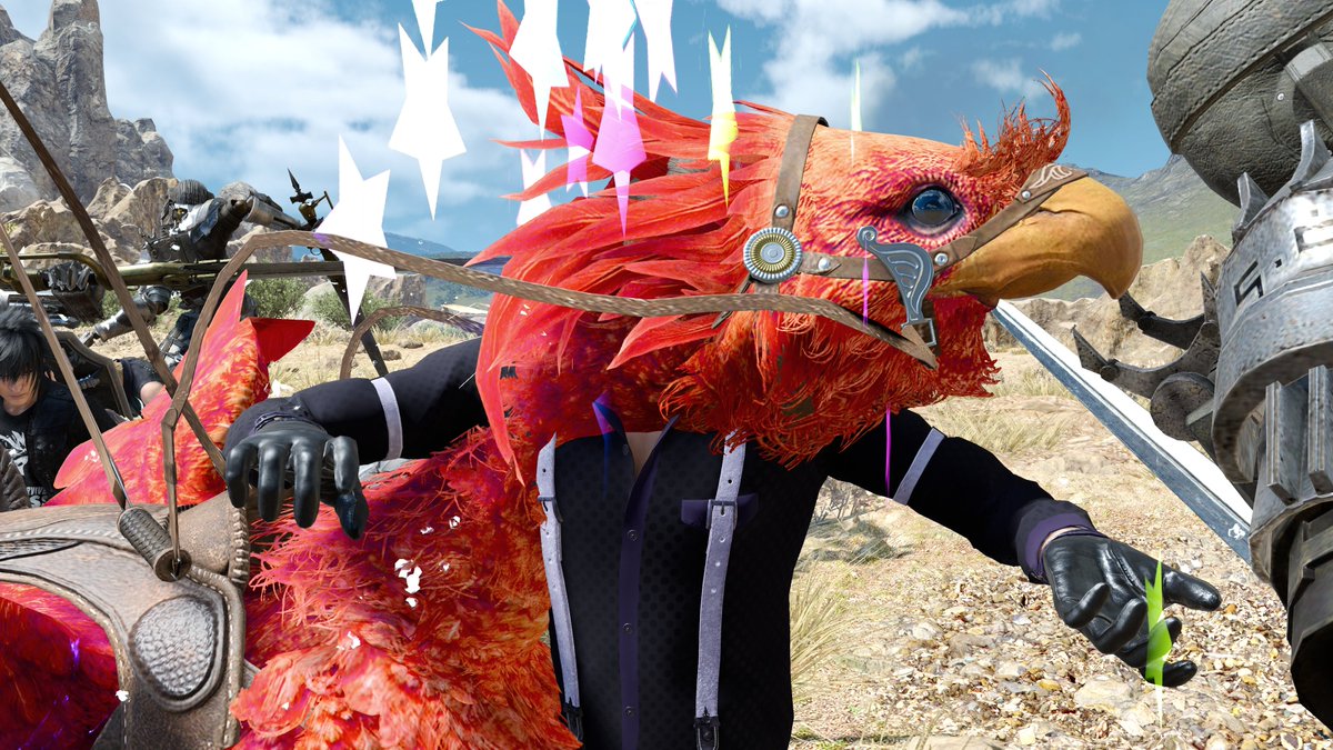 OMG!  They turned Ignis into a chocobo!!!

#FFXV #FF15 #FinalFantasyXV #FFXVWindowsEdition #Ignis #IgnisScientia #Chocobo