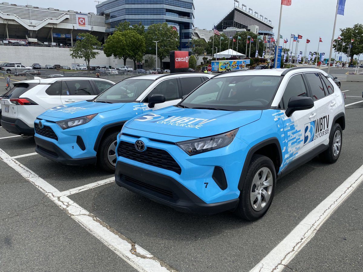 Looks like <a href="/WBTV_News/">WBTV News</a> is in the pole position <a href="/CLTMotorSpdwy/">Charlotte Motor Speedway</a> this afternoon. #AmericasHomeForRacing