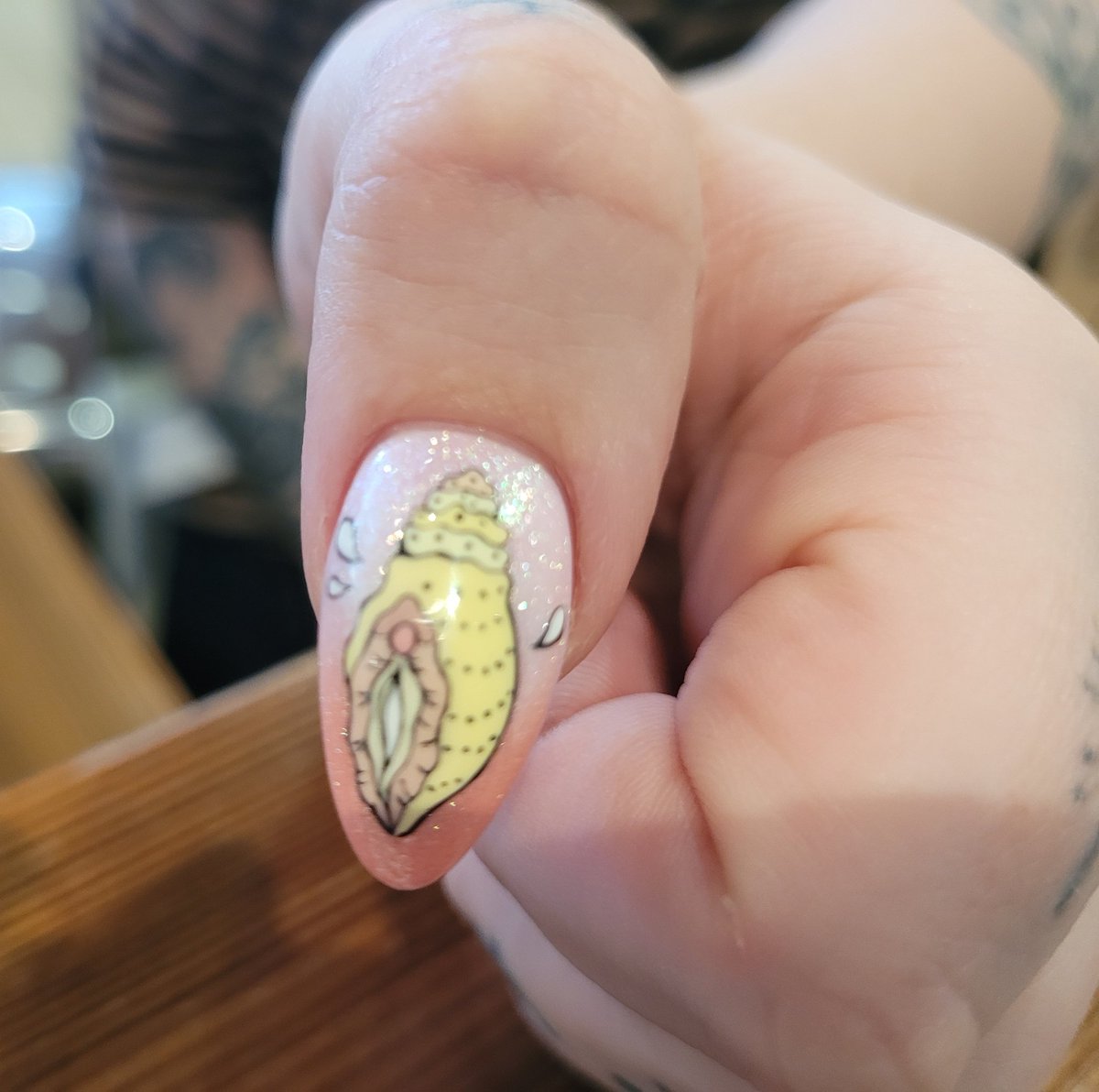 My friend got her nails done for Pride, and I had to share because they're amazing 😂

My favorite is the snail - I figured fannibals would appreciate it 🤣