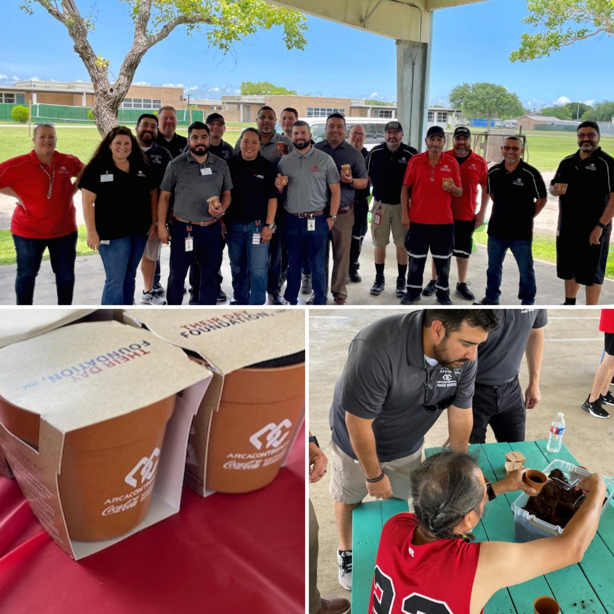 CCSWB partnered with <a href="/TexasHHSC/">Texas HHSC</a> and <a href="/TheirDayFdn/">Their Day Foundation</a> for a potted planted event in celebration of Earth Day 2023. We sincerely enjoyed the time we spent at the Corpus Christi State Supported Living Center and can’t wait to see the flowers bloom! #cocacola #earthday #givingback