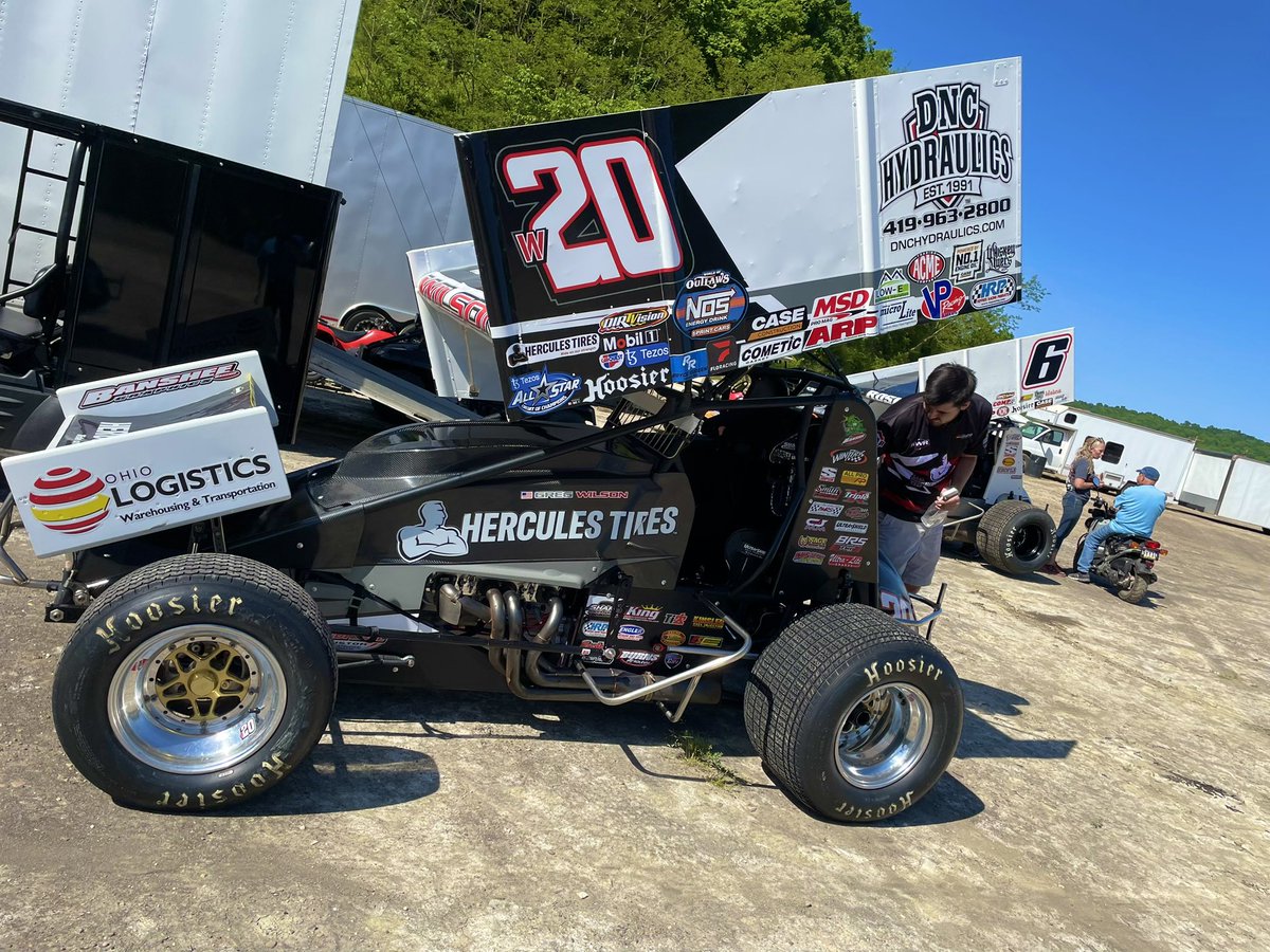 World of Outlaws on Twitter "Benton Ridge, OH native, GregWilsonw20