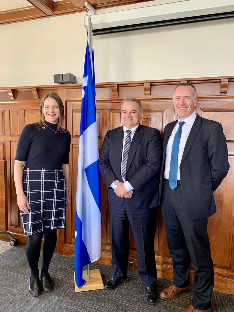 ChloeJayneAdams's tweet image. ⚜️🇬🇧
Excellente visite à Québec cette semaine pour faire le point avec le gouvernement du Québec sur nos priorités communes telles que : 

🔋la transition énergétique 
👷🏾‍♀️les minéraux critiques
💵notre relation commerciale 

@MRIF_Quebec @mrnfqc @economie_quebec @UKinCanada
