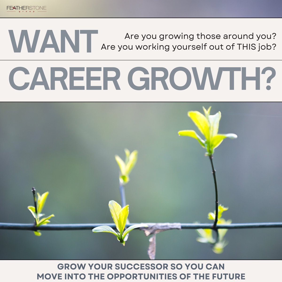 sarahbodner's tweet photo. I often speak with leaders who feel "stuck" in their role.  

The best way to get un-stuck is to grow the talent around and below you .... so you are invaluable and irreplaceable.

#Leadership #DevelopingTalent #TalentDevelopment https://t.co/LFsL52fKDC