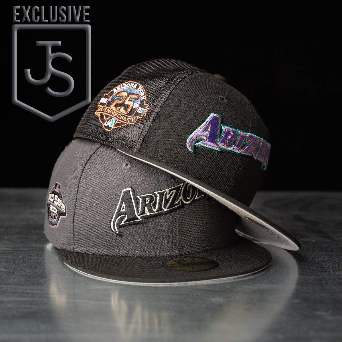 It's a @dbacks summer & fresh from @neweracap we've got new Exclusives for you! Available online now and in-store early next week. #neweracustoms #59fifty #fitted #fittedhats #justsportsexclusive

smily.bio/justsportsaz