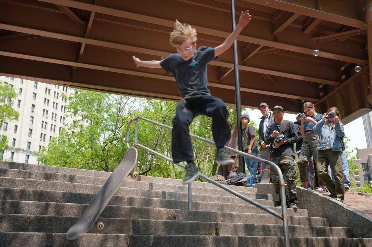 Tribeca Trib (@tribecatrib) on Twitter photo Flying start for new <a href="/GothamParkNYC/">Gotham Park</a> under the Brooklyn Bridge. A legendary skating site is back. rb.gy/tblfc @nyc_dot @SkatePark Flying start for new <a href="/GothamParkNYC/">Gotham Park</a> under the Brooklyn Bridge. A legendary skating site is back. rb.gy/tblfc @nyc_dot @SkatePark