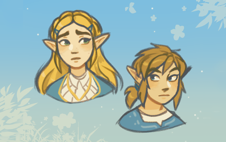 「some old botw drawings」|(~'v')~.`*★( back from hiatus ? )のイラスト