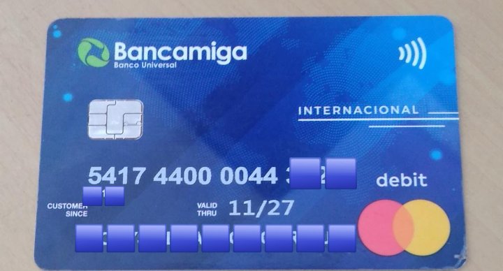barbara3h's tweet photo. @bancamiga buenas tardes, como entidad bancaria expliquen; del cobro de un 8% a los establecimientos por aceptar la tarjeta internacional y su dinero se le viene haciendo efectivo a los 8 días, por tal razón se niegan aceptar la tarjeta. Quien miente? #solucionYAnomascharlas https://t.co/RBEa8miIgb