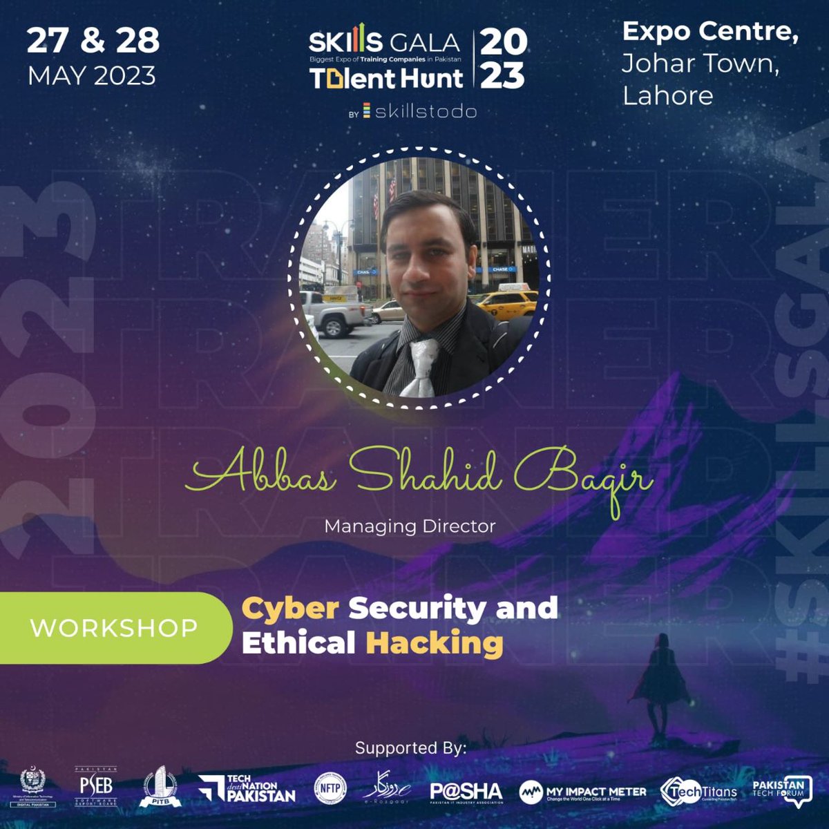 seomarketingus's tweet photo. #CyberSecurity &amp; #EthicalHacking Workshop Organized By Student Shelter In Computers  #Skillsgala2023 &amp; #TalentHunt 2023 Conference in #Lahore #Pakistan for Training https://t.co/4lGuXRKReK Call us: 03004738405, E-mail: stscomps@yahoo.com #Infosec #Cybersec #infosecurity #stscomps https://t.co/N9GCXHu4uC