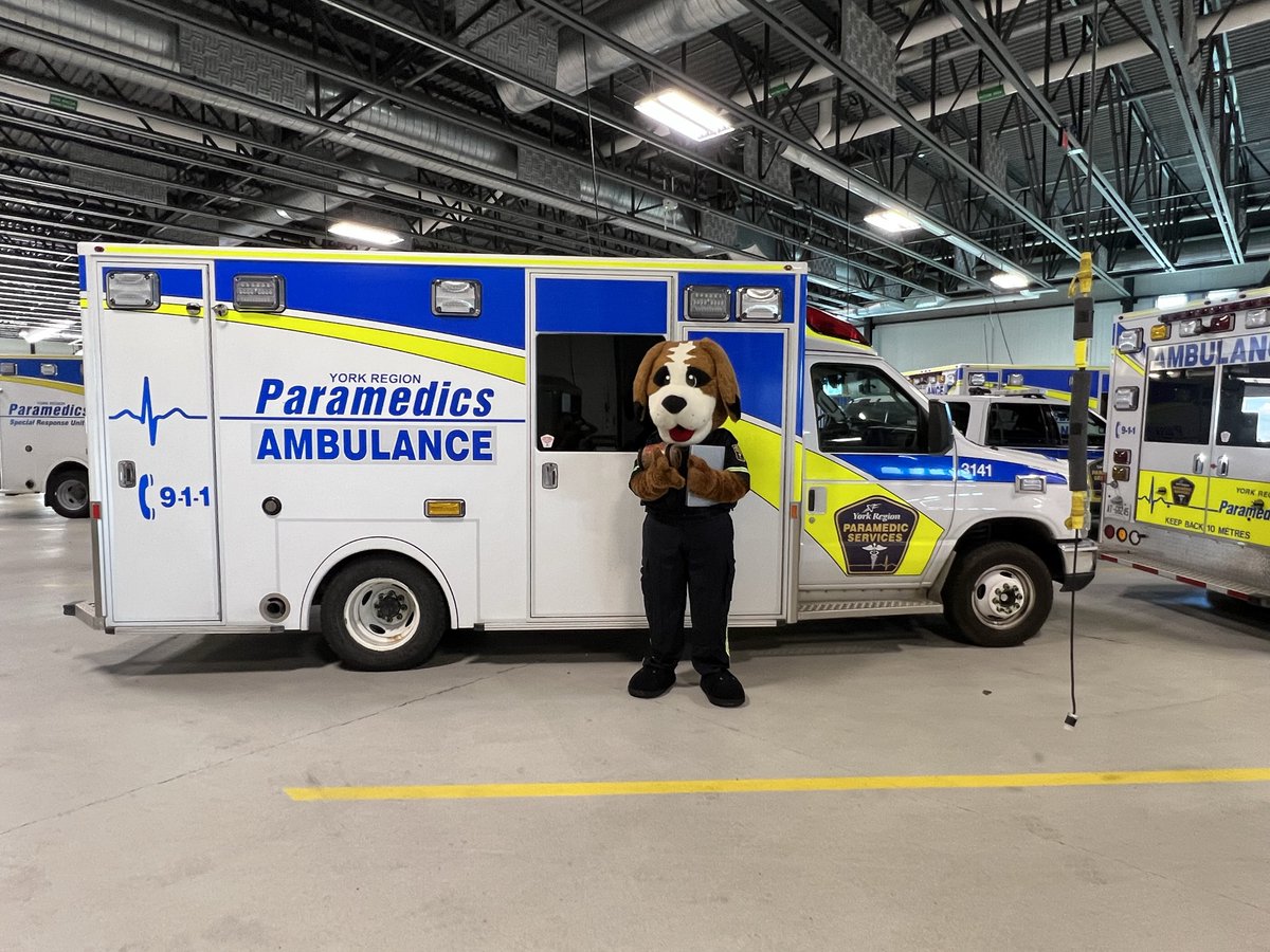 YorkParamedics's tweet photo. Parry the Paramedic is counting down the hours until #YRFamilyFunDay
Come out and celebrate Paramedic Services Week with us tomorrow at 80 Bales Drive East, East Gwillimbury. https://t.co/pDnEJcKPTd