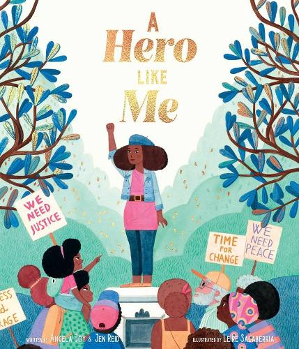 Jen Reid climbed on top of the empty plinth following the toppling of Edward Colston’s statue &amp; gave a Black Power salute - the subject of a new picture book, A Hero Like Me, written by Jen Reid &amp; Angela Joy, illustrated by Leire Salaberria
uk.bookshop.org/p/books/a-hero…
Looks great!