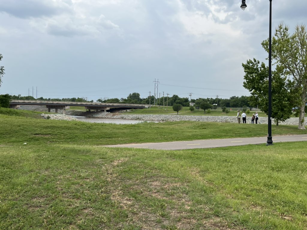 BREAKING: A body was found in the Oklahoma River, according to the Oklahoma City Fire Department. The scene here is near South Portland Avenue and SW 15th Street. We are working to learn more.