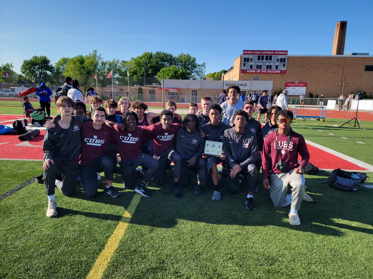 Cubs successfully defend county title in Dearborn today!!!
#amdg #cubpride #🎯we know #wenotdoneyet