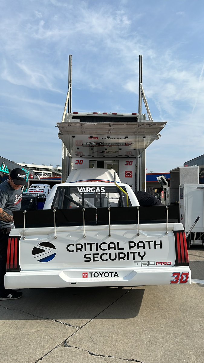 RyanVargas_23's tweet photo. Gameday.🚀

8:30PM ET on @NASCARONFOX 

#RangelineGroup | @criticalpathsec https://t.co/XIXS8BIlsD