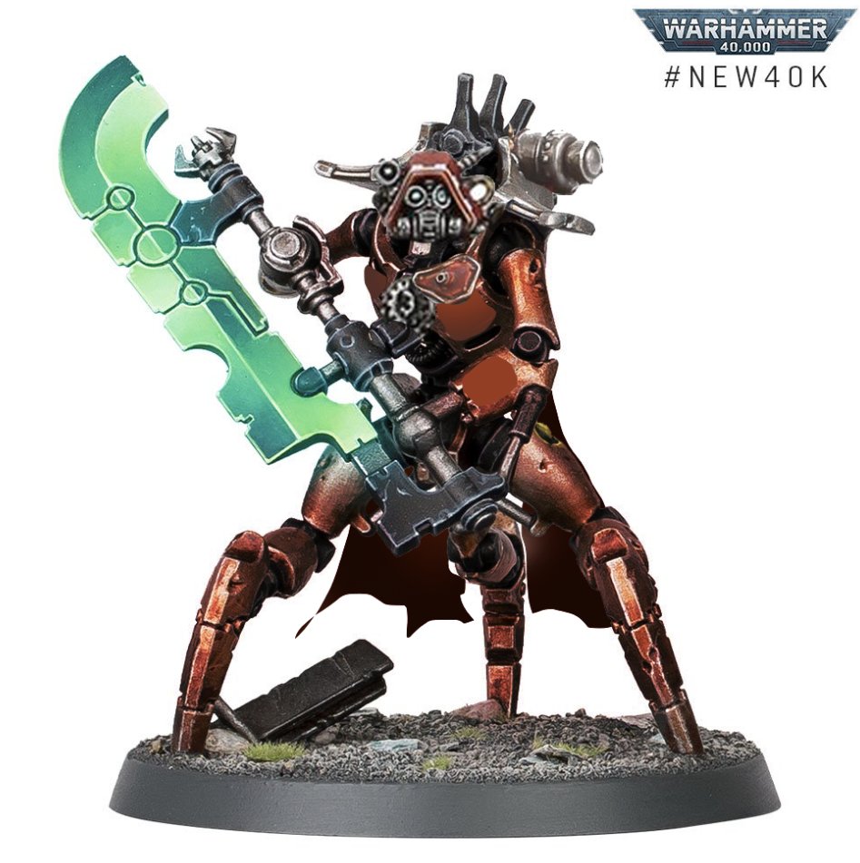 Adeptus titanticus and necrons make for great mechanicus conversions, gonna have to try one or both of these instead of the treads for the destroyers as this is gonna be a 30k force

#warhammercommunity