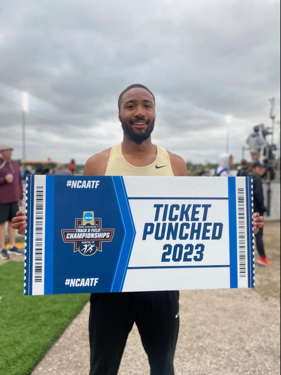 👏 An amazing story of perseverance &amp; determination as <a href="/ZipsTFCC/">Akron Zips Track/CC</a> Charles Sanders punched his ticket to the <a href="/NCAATrackField/">NCAA Track & Field</a> Championships in the 400M. After a pair of race reviews, Sanders earned his first career NCAA Championship berth with an AQ of 46.95

#GoZips | <a href="/ZipsTFCC/">Akron Zips Track/CC</a> 🦘