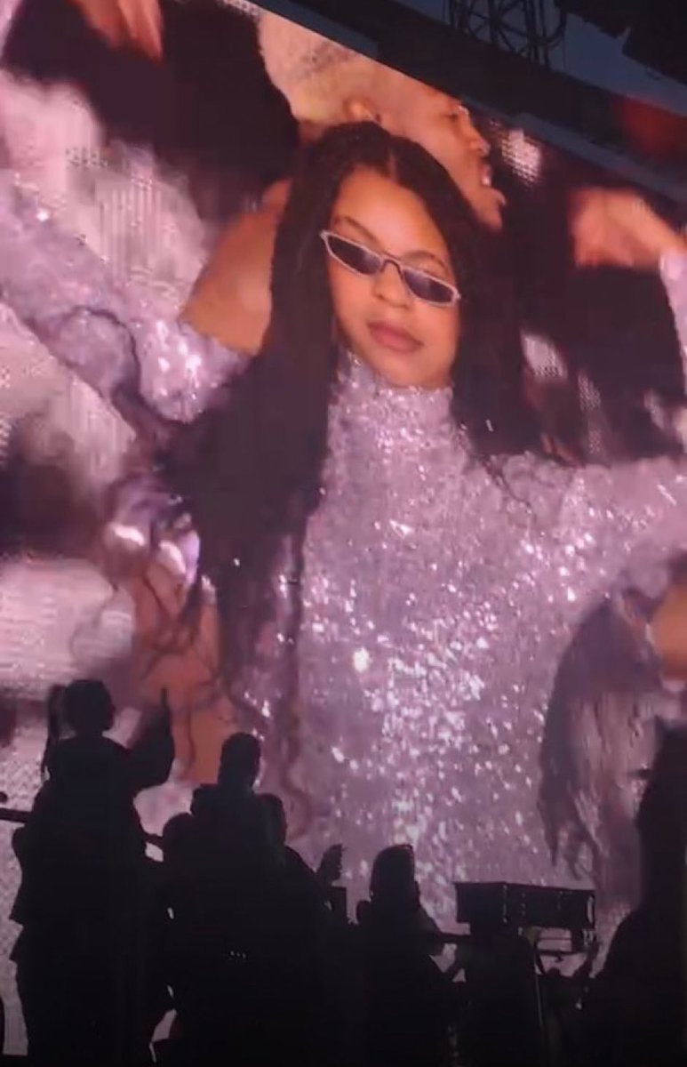PARIS is very special to Jay Z &amp; Beyoncé, it's where they got engaged &amp;  it's also where Blue Ivy was conceived.  So, to see Blue on stage with her mother in Paris while her father is in the audience in awe of it all it’s so beautiful!! #RenaisanceWorldTour