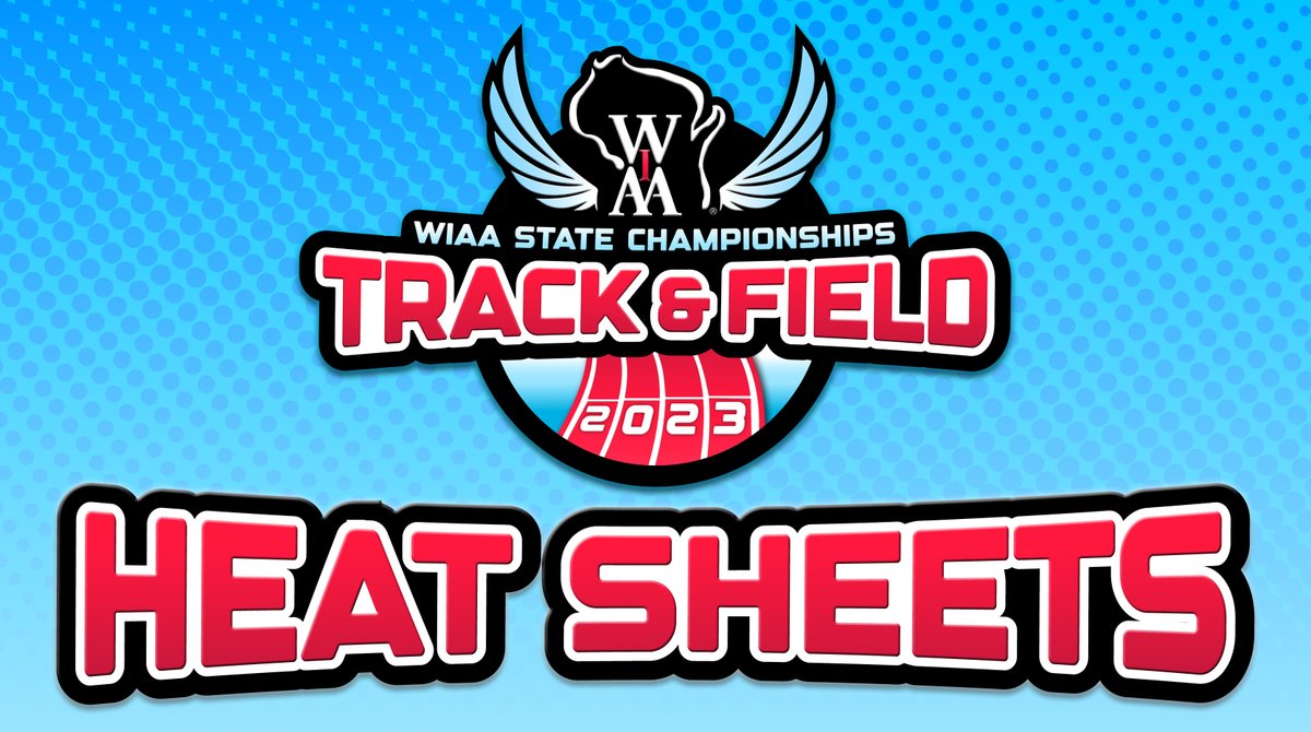 wiaawi's tweet image. Heat sheets for next weekend's WIAA State Track &amp;amp; Field Meet are ready! Congratulations to all State qualifiers &amp;amp; good luck in La Crosse! #wiaatrack

D1 ➡️ wiaawi.org/Portals/0/PDF/…

D2 ➡️ wiaawi.org/Portals/0/PDF/…

D3 ➡️ wiaawi.org/Portals/0/PDF/…

WHEELCHAIR ➡️ wiaawi.org/Portals/0/PDF/…