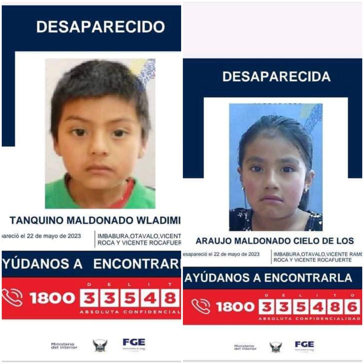 contraprisiones's tweet photo. ¡Ayúdennos a compartir!Están desaparecidos en Otavalo ya cuatro días: https://t.co/LODN6uy0wl