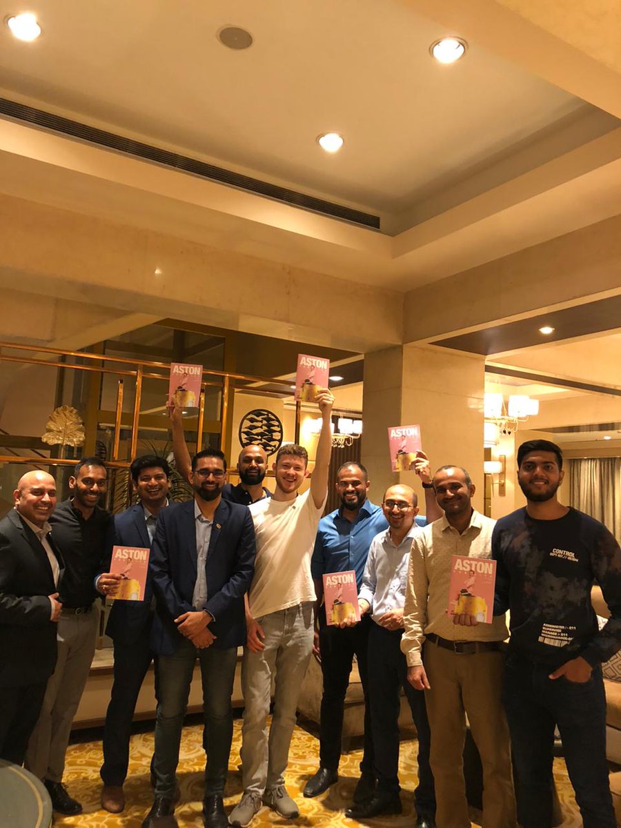 Launch event for the Alumni Network of Bangalore under the leadership of Gaurav Brahmbhatt. Energetic discussions ranged from supporting alumni employability to entrepreneurship and even parenting and retirement!

#AstonForLife  #teamaston #alumnirelations