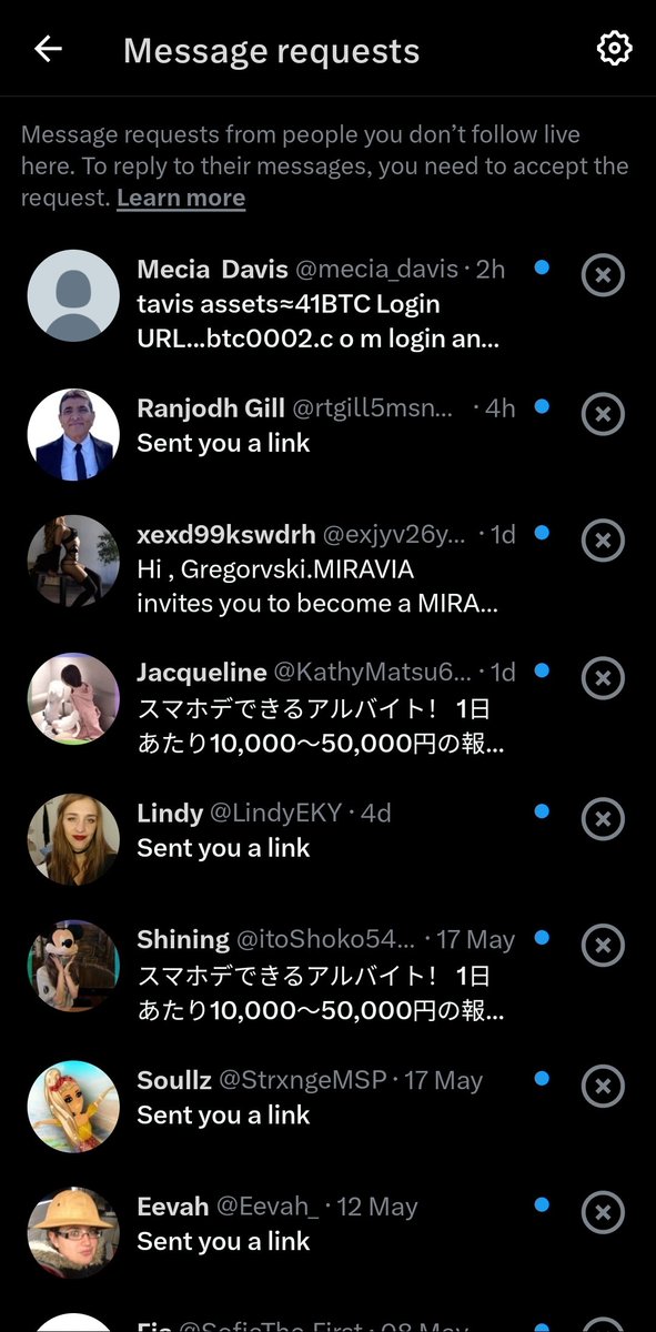 My favourite thing about returning to hellsite is finding all the lovely messages from folks welcoming me back ❤️