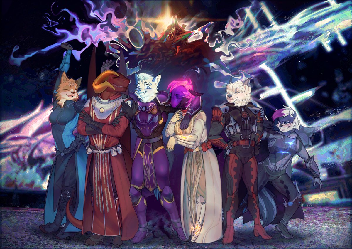 Happy Day One guys!✨ 

Commissions for <a href="/HT_Black/">Harry Black</a> 

#Destiny2 #Destiny2Art #RootofNightmares #DestinyTheGame