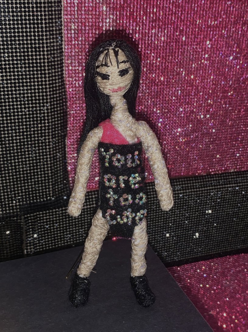 VidaDolls's tweet photo. The newest vida doll necklace charm in a one of a kind ‘You are too cute’ dress 🖤😍💋 #asiangirl #vidadolls https://t.co/UewqCsJDup