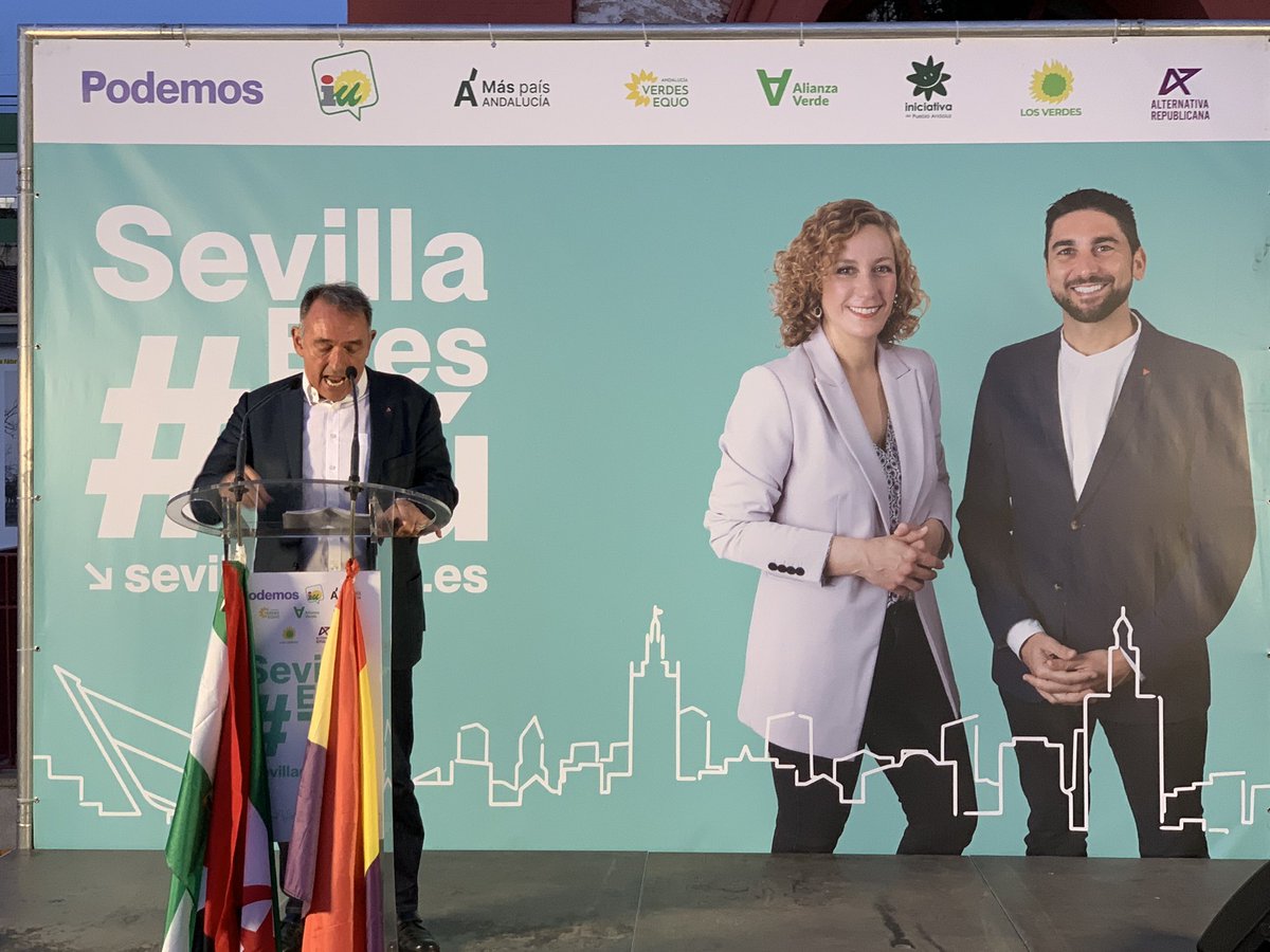 ismaelsc_'s tweet photo. ‼️ Cerramos la campaña en el Parque de los Perdigones dando  las gracias a tanta buena gente que forma esta confluencia de la alegría.

#SevillaEresTú https://t.co/7h660bojeS