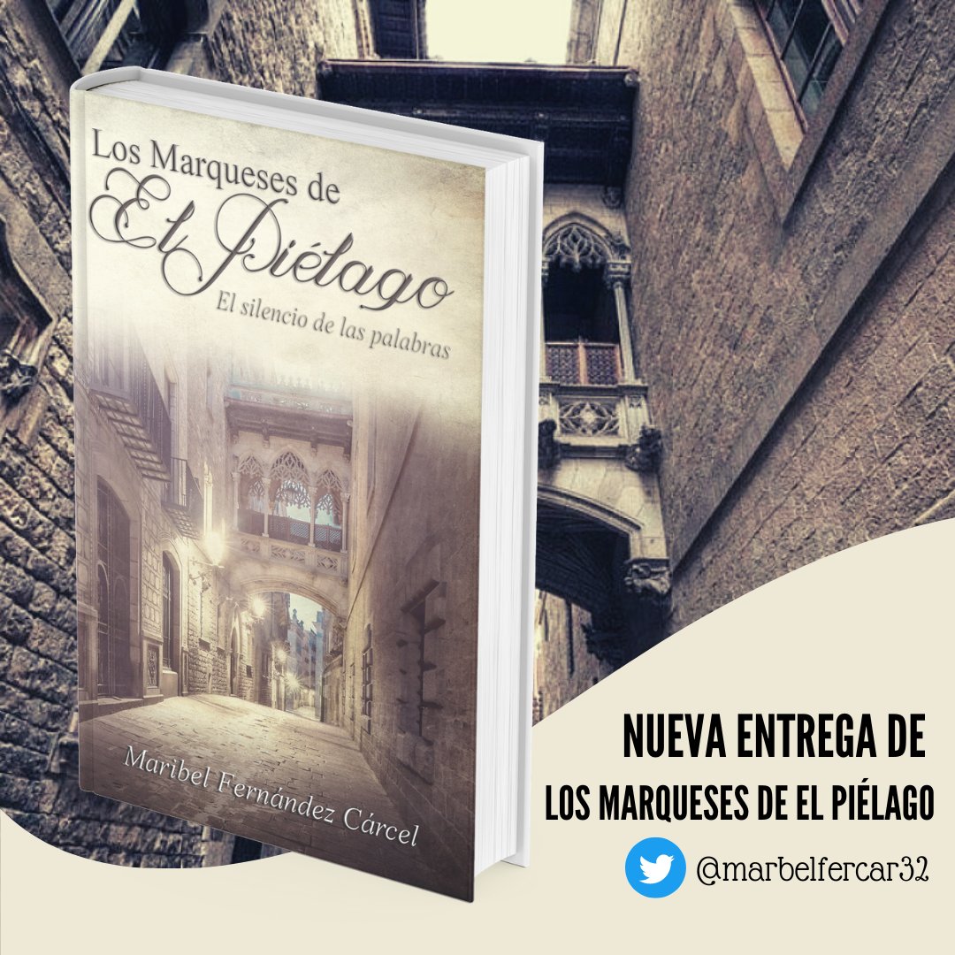 Nueva entrega de LOS MARQUESES DE EL PIÉLAGO | El silencio de las palabras. 

📌  amzn.to/3nalwqo

@marbelfercar32 #Libros #Literatura #LibrosRecomendados