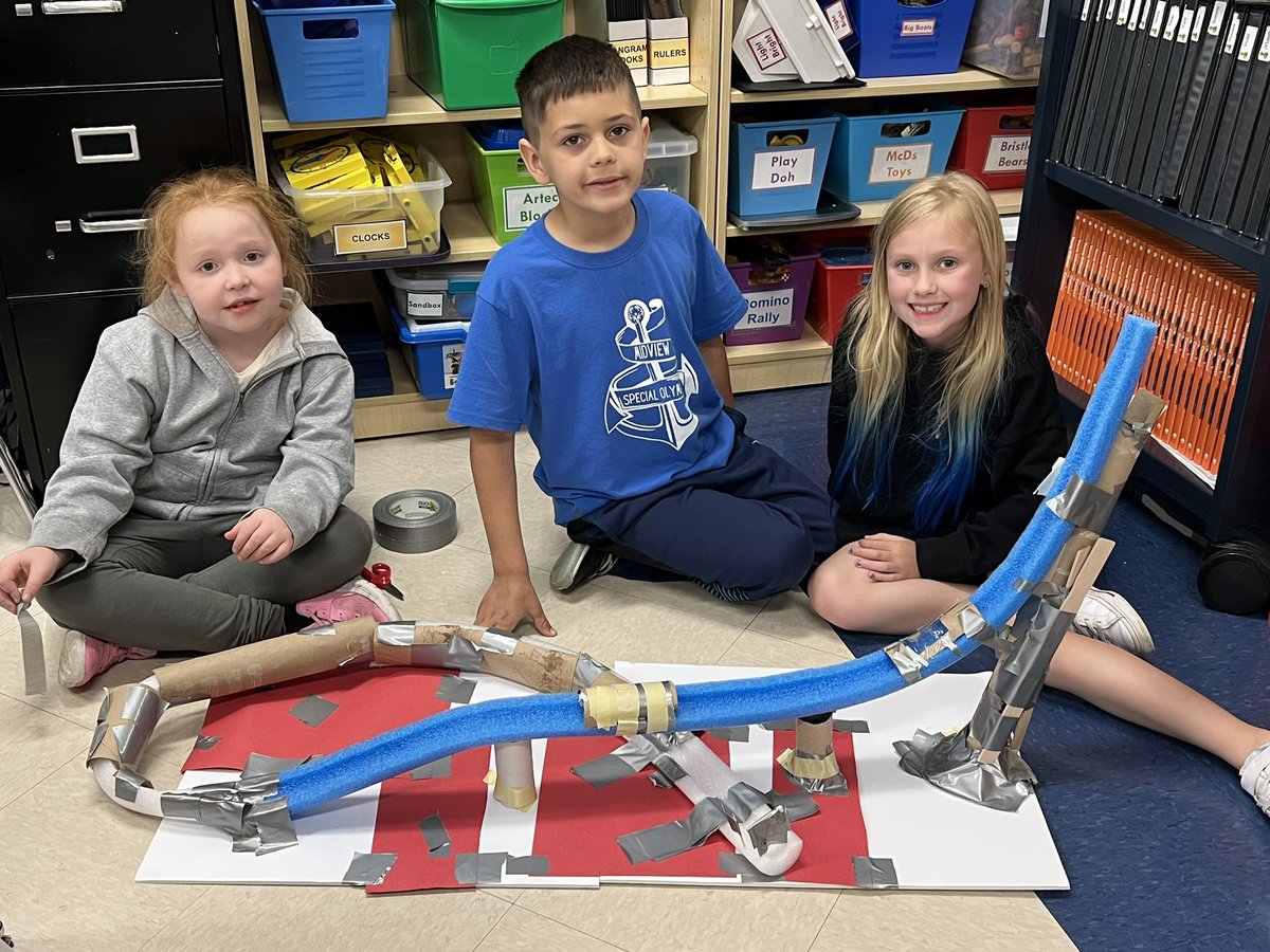 KiserClass's tweet photo. Roller Coaster Construction PBL was a huge success! These engineers were up for the challenge and shared many laughs while building. #LearnByDoing #STEM #PBL #WeAreMidview #HandsOn #MakeTimeForScience https://t.co/Z4PwUvwj3H