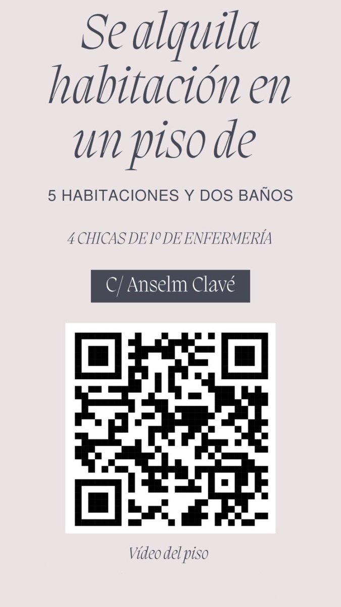 silviiaa_rb's tweet photo. PISO DE ESTUDIANTES LLEIDA
Si estas interesada y quieres saber más, ponte en contacto conmigo 🫶🏼 https://t.co/Hz3k3pstQs