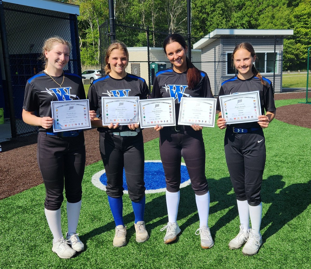 WTFDLANCERSOFTBALL (@wtfdlancersoft1) on Twitter photo Congrats to ALL ECC Lancers: OF Grace Muti (and Scholar Athlete); So. P Brielle Kenney; Jr. C Melanie Martin; Sr. CAPT 1B Anna Dziecinny (and Sportsmanship); and So. OF Paige Jessuck!! #Deserved
<a href="/GameTimeCT/">GametimeCT</a> <a href="/lancer_sports1/">Waterford Athletics</a> <a href="/GoECCAthletics/">ECC Athletics</a> Congrats to ALL ECC Lancers: OF Grace Muti (and Scholar Athlete); So. P Brielle Kenney; Jr. C Melanie Martin; Sr. CAPT 1B Anna Dziecinny (and Sportsmanship); and So. OF Paige Jessuck!! #Deserved
<a href="/GameTimeCT/">GametimeCT</a> <a href="/lancer_sports1/">Waterford Athletics</a> <a href="/GoECCAthletics/">ECC Athletics</a>