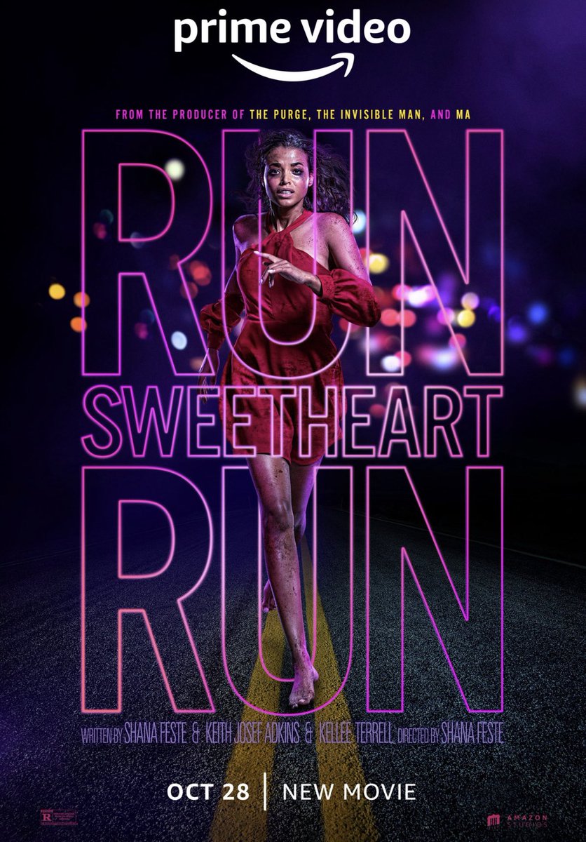 Was not expecting anything other than a horror but #RunSweetheartRun actually turned into a movie about female empowerment & I am so there for that 💪🏻 #periodpower