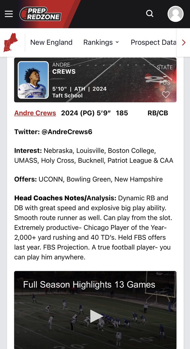 Andre Crews tweet media
